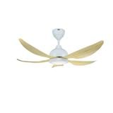 DEKA CEILING FAN GENO 54 LED 5BLADES 54" LIGHT WALNUT
