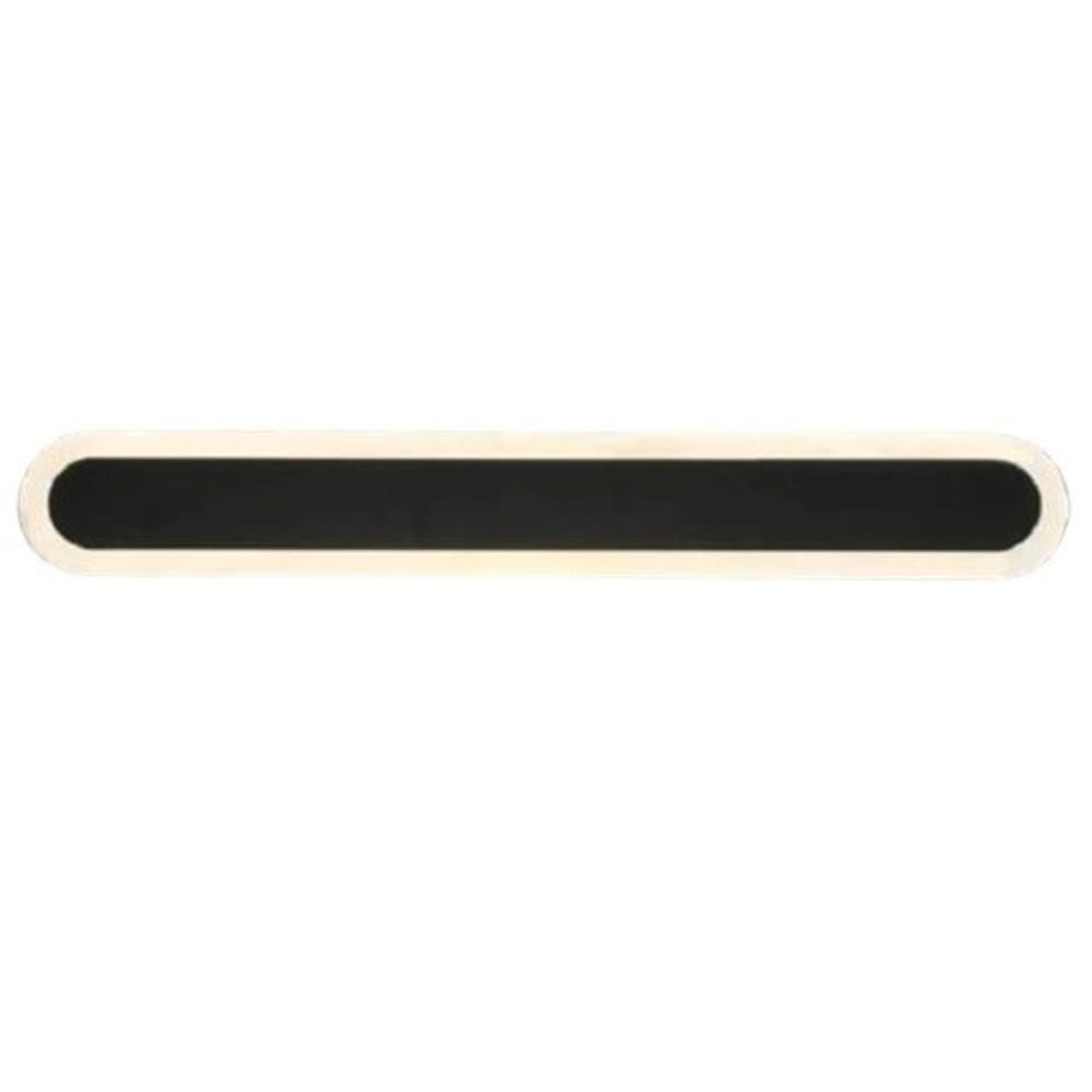 BRIGHT OBJECTIVES WALL LAMP 14233/400 BK 3 COLOR 13 WATT BLACK