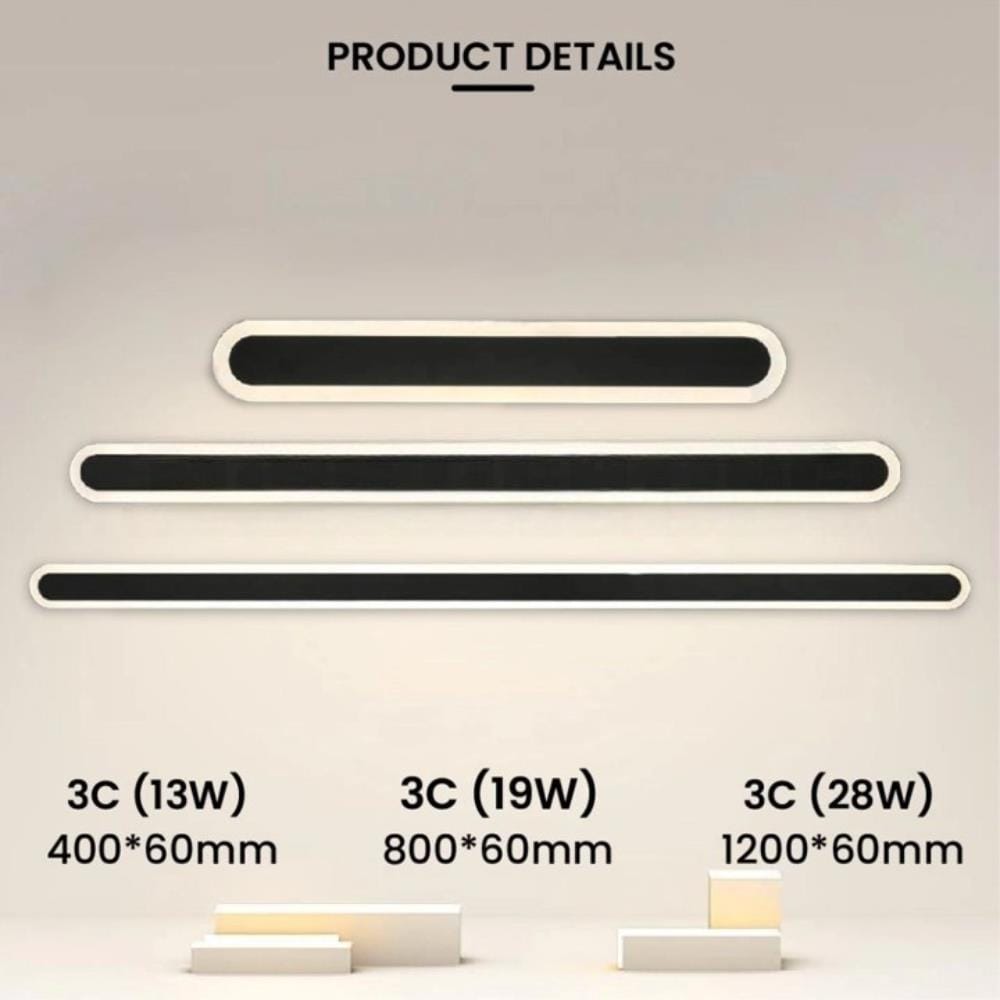 BRIGHT OBJECTIVES WALL LAMP 14233/800 WH 3 COLOR 19 WATT WHITE