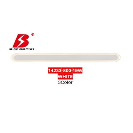 BRIGHT OBJECTIVES WALL LAMP 14233/800 WH 3 COLOR 19 WATT WHITE