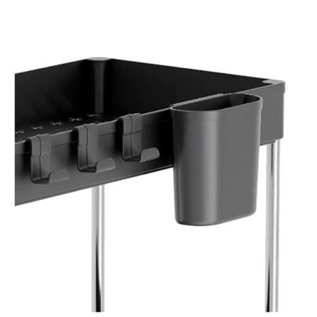 2TIER UNDER SINK ORGANIZER KECH AMASS 40.7X22X32.5CM BLACK