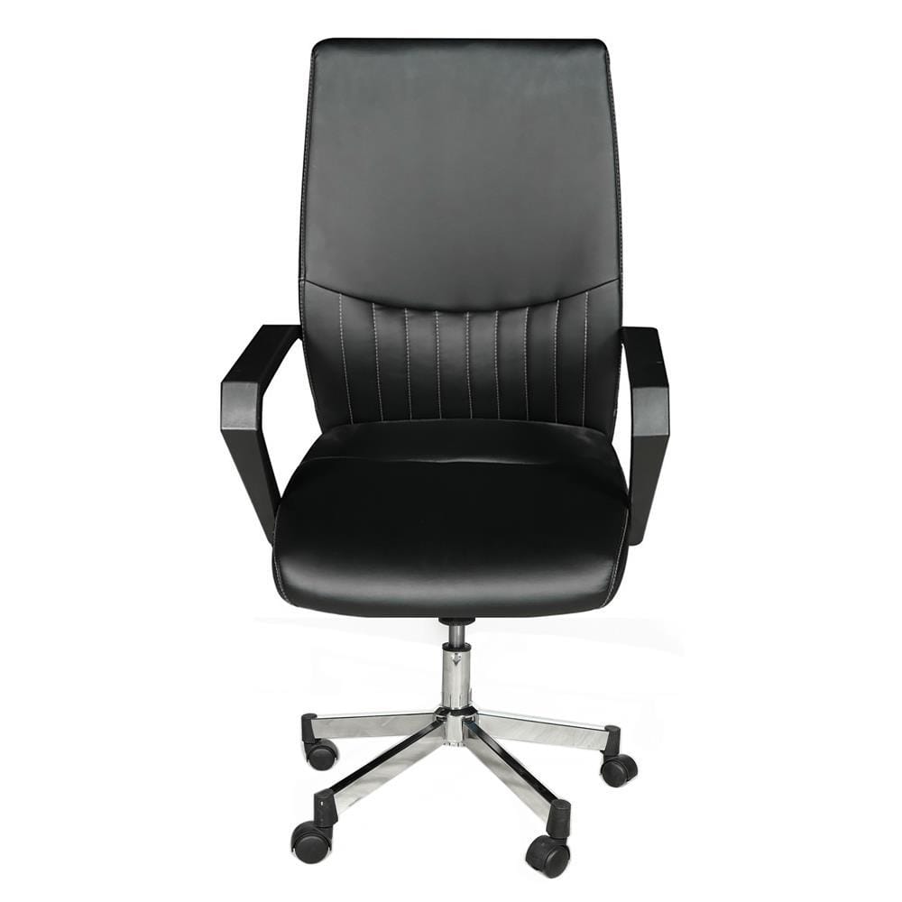 OFFICE CHAIR FURDINI KRIST W-122A PU BLACK [EXCLUSIVE FROM HOMEPRO THAILAND]