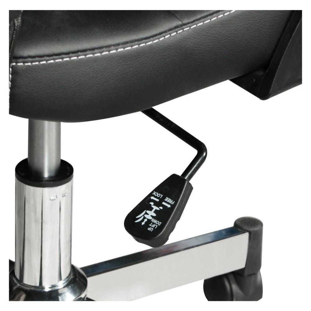 OFFICE CHAIR FURDINI KRIST W-122A PU BLACK [EXCLUSIVE FROM HOMEPRO THAILAND]