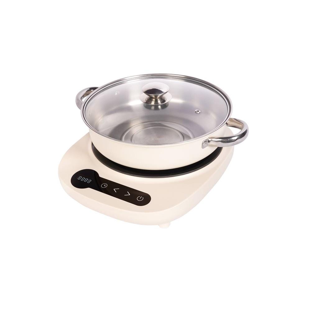 HANABISHI INDUCTION COOKER HA1348DC 2000W MILKY WHITE