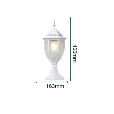 PRE-ORDER BRIGHT OBJECTIVES GATE LAMP 8820/S 400MM E27 WHITE