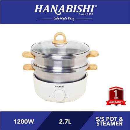 HANABISHI MULTICOOKER HA1323SG 1200W 2.7L