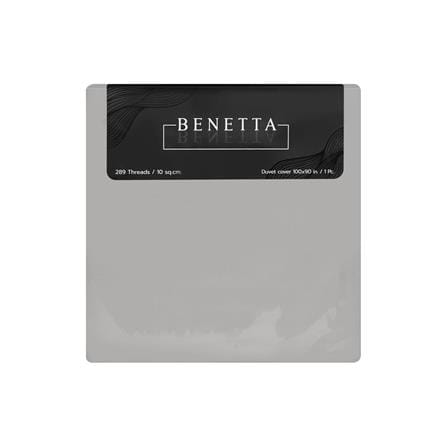 DUVET COVER BENETTA BIRKIN 100X90IN GREY [EXCLUSIVE FROM HOMEPRO THAILAND]