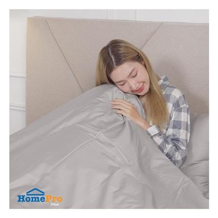 DUVET COVER BENETTA BIRKIN 100X90IN GREY [EXCLUSIVE FROM HOMEPRO THAILAND]