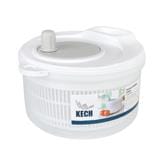SALAD SPINNER KECH VEGGI WHITE/GREY
