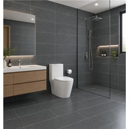 GUOCERA FLOORTILE 30X60CM MICROSTEP LUXSTONE ANTHRACITE SR8028EM 1.44M2