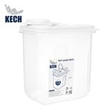 CANISTER PP 1L CLOUD KECH CLEAR 13.5X9X15.5CM