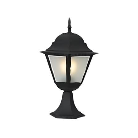 PRE-ORDER BRIGHT OBJECTIVES GATE LAMP 8823/S 375MM E27 BLACK