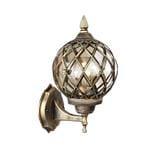BRIGHT OBJECTIVES WALL OUTDOOR 8825/W 325MM E27 ANTIQUE BRASS