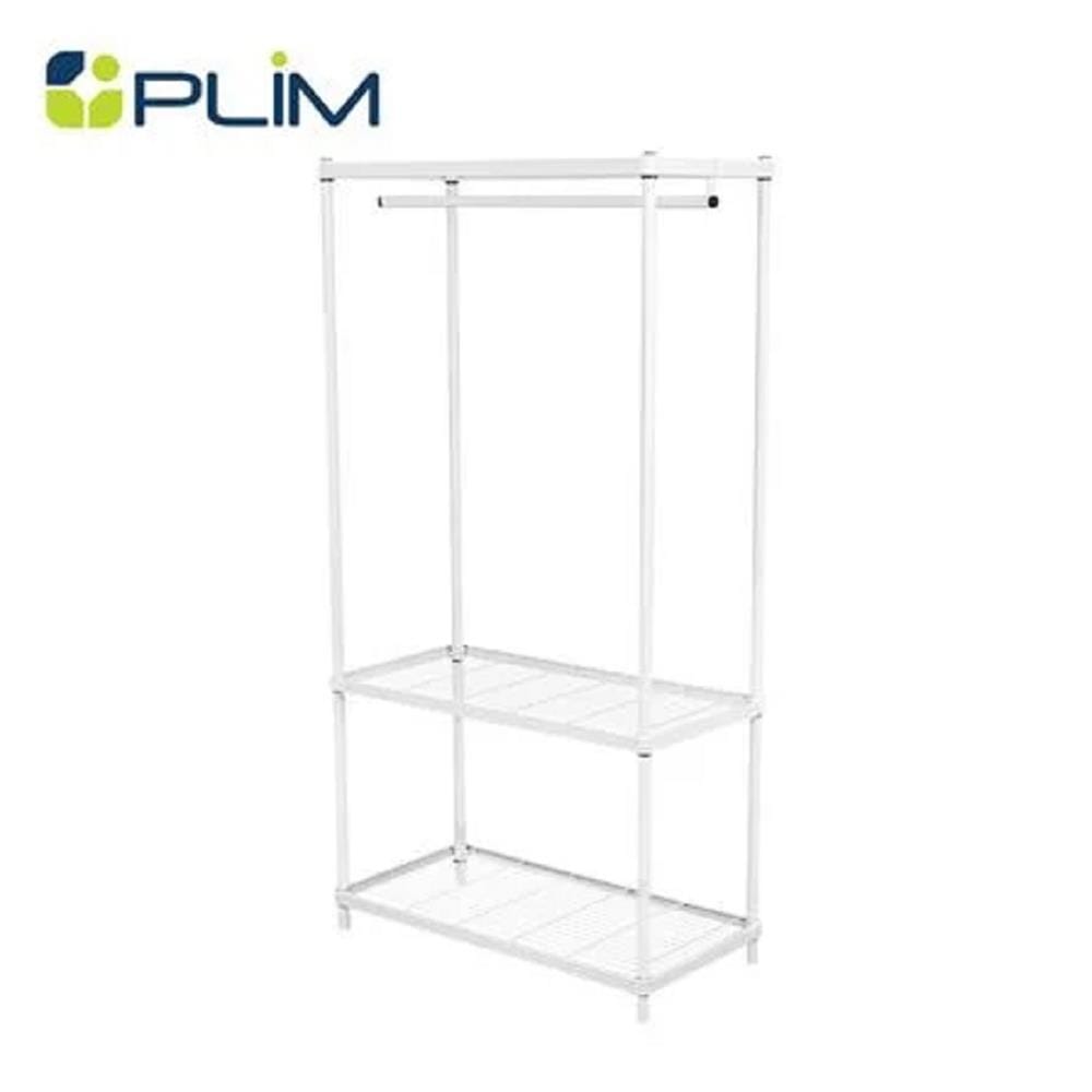 CLOTHES RACK PLIM LINEAR WR90-1-180 90X45X180CM WHITE