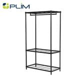 CLOTHES RACK PLIM LINEAR WR90-1-180 90X45X180CM BLACK