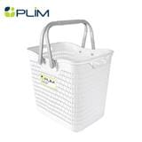 CLOTH BASKET FIONA 5953 WHITE PLIM 33X49X40.5CM