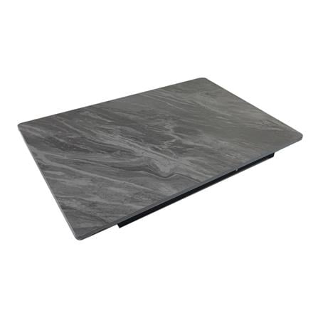 MULTIPURPOSE RECTANGULAR TABLE FURDINI 60X90CM BLACK STONE PATTERN [EXCLUSIVE FROM HOMEPRO THAILAND]