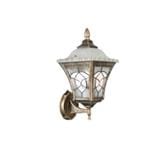 PRE-ORDER BRIGHT OBJECTIVES WALL OUTDOOR 8828/W 380MM E27 ANTIQUE BRASS
