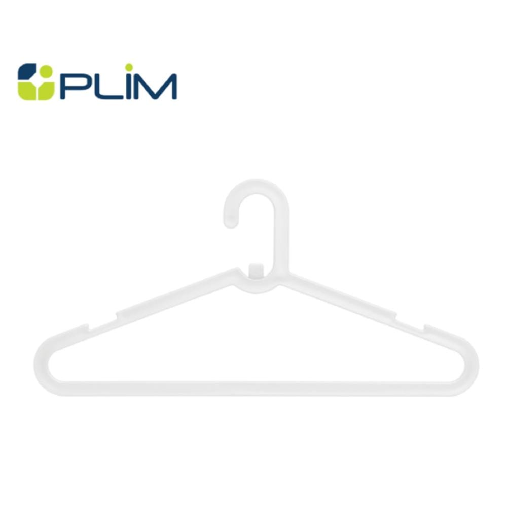 CLOTHES HANGER STACK WHITE PLIM (1x6)