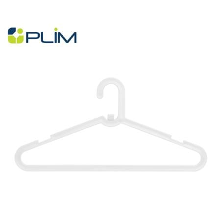 CLOTHES HANGER STACK WHITE PLIM (1x6)