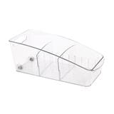 FRIDGE BOX ROLL OUT DIVIDERS L FROSTY KECH 39.3X16.8X14.2CM CLEAR