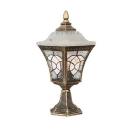 PRE-ORDER BRIGHT OBJECTIVES GATE LAMP 8828/S 415MM E27 ANTIQUE BRASS