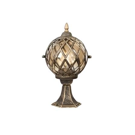PRE-ORDER BRIGHT OBJECTIVES GATE LAMP 8827/S 470MM E27 ANTIQUE BRASS