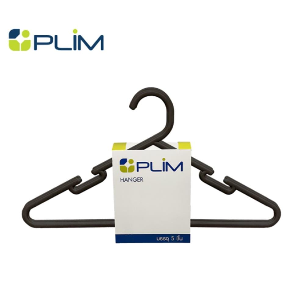 CLOTHES HANGER WATSON BLACK PLIM(1x5)
