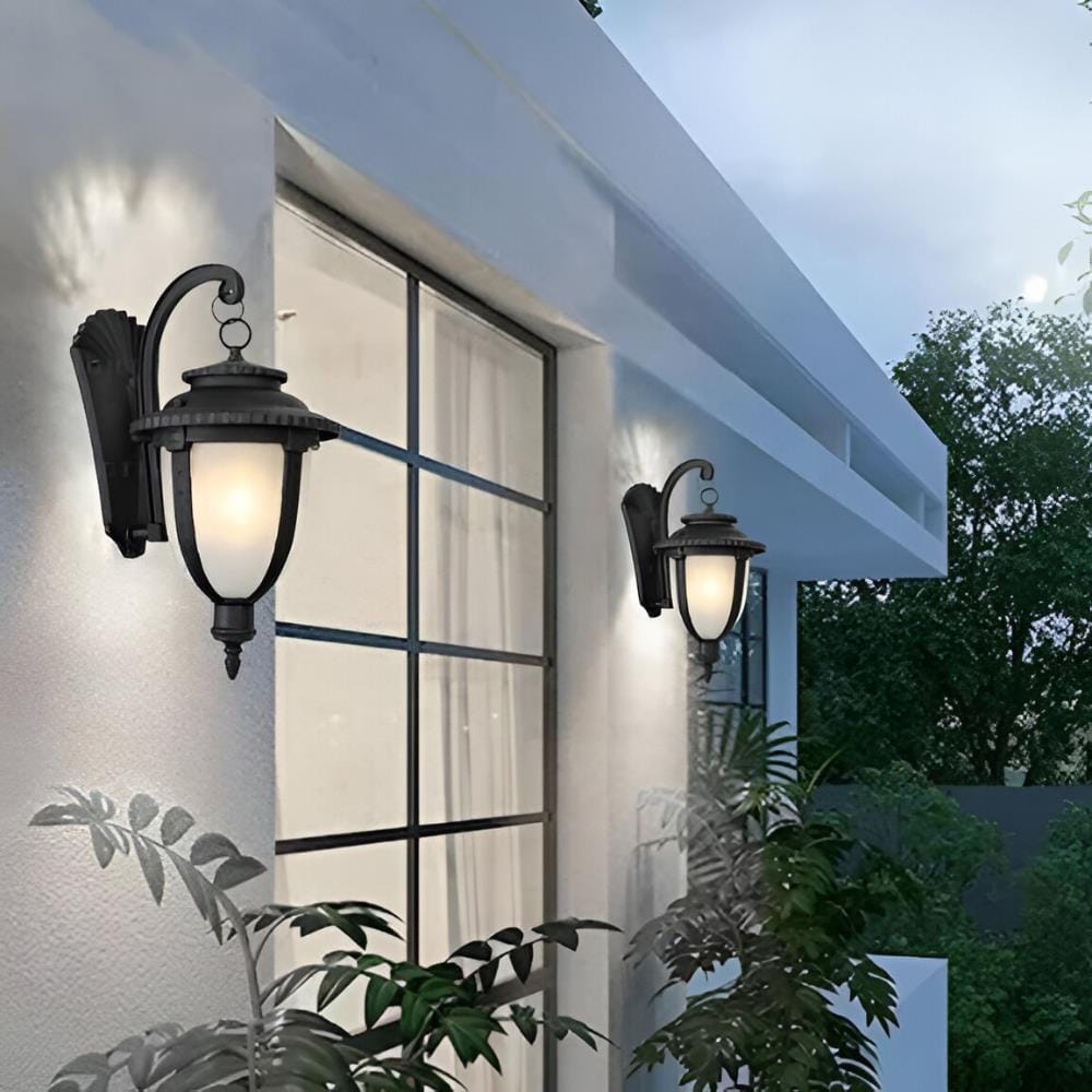 BRIGHT OBJECTIVES WALL OUTDOOR 8832/W 38.5CM E27 BLACK