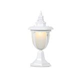 PRE-ORDER BRIGHT OBJECTIVES GATE LAMP 8833/S 340MM E27 WHITE