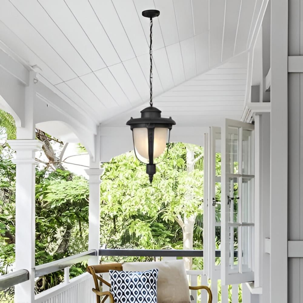 PRE-ORDER BRIGHT OBJECTIVES PENDANT OUTDOOR LAMP 8831/P 900MM E27 BLACK