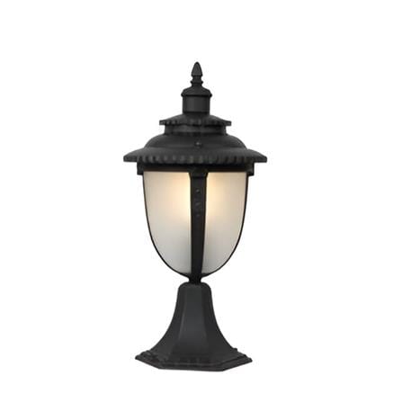 PRE-ORDER BRIGHT OBJECTIVES GATE LAMP 8832/S 410MM E27 BLACK