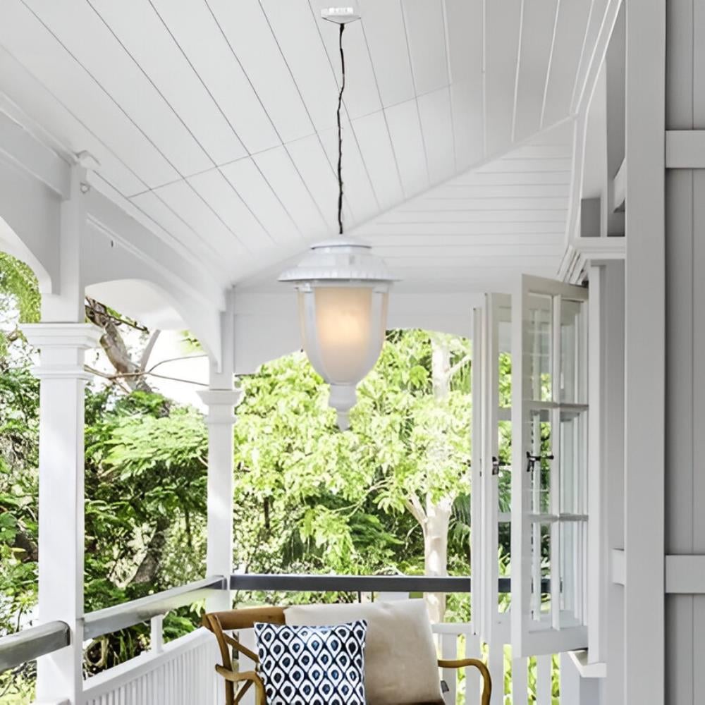 PRE-ORDER BRIGHT OBJECTIVES PENDANT OUTDOOR LAMP 8834/P 900MM E27 WHITE