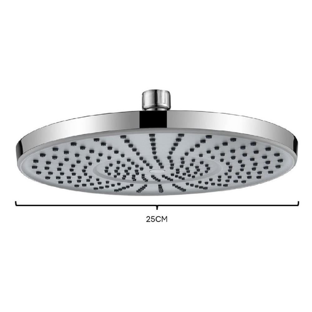 SORENTO SHOWER HEAD SRTSH2625-GRY 25CM GREY