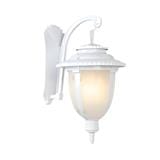 PRE-ORDER BRIGHT OBJECTIVES WALL OUTDOOR 8834/W 385MM E27 WHITE