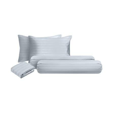 BEDSHEET SET 6FT 5PCS HOME LIVING STYLE FLORENCE GREY [EXCLUSIVE FROM HOMEPRO THAILAND]