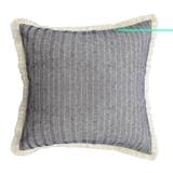 HOME LIVING STYLE CUSHION WAVERLY 18X18 BLUE