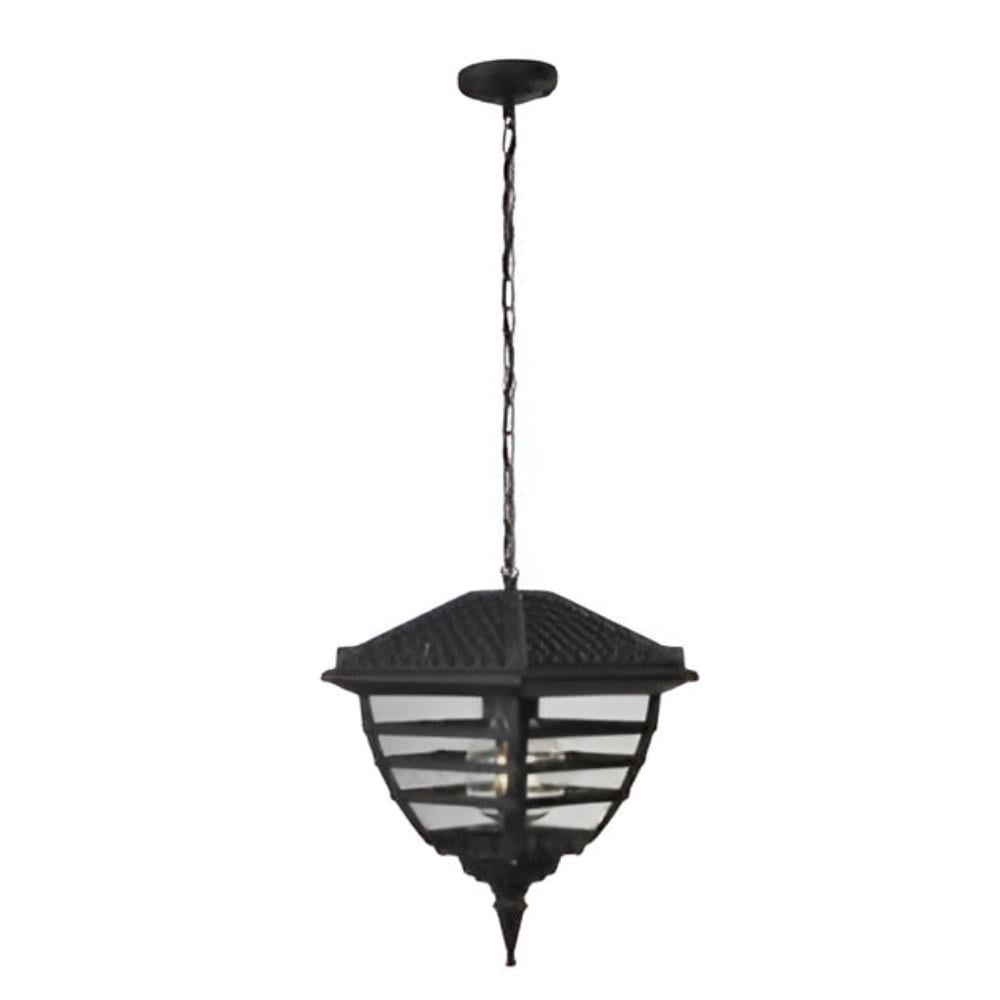 PRE-ORDER BRIGHT OBJECTIVES PENDANT OUTDOOR LAMP 8839/P 900MM E27 BLACK
