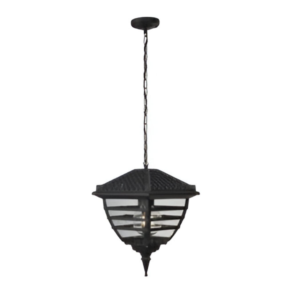 PRE-ORDER BRIGHT OBJECTIVES PENDANT OUTDOOR LAMP 8839/P 900MM E27 BLACK