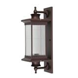 PRE-ORDER BRIGHT OBJECTIVES WALL OUTDOOR 8862 580MM E27 RED ANTIQUE BRASS