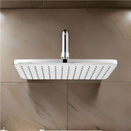 SORENTO RECTANGULAR SHOWER HEAD  28.5CM SRTSH2626-GRY ABS