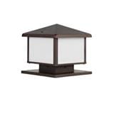 PRE-ORDER BRIGHT OBJECTIVES GATE LAMP 8870 400MM E27 DARK BROWN