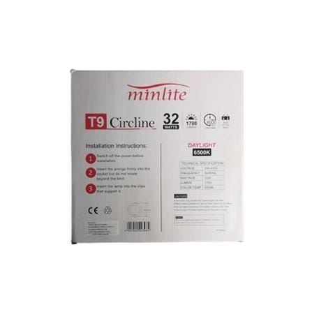 MINLITE 32W T9 FLUORESCENT CIRCULAR TUBE DAYLIGHT 6500K