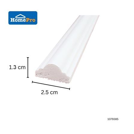 ETAGE WAINSCOTING 240X2.5X1.3CM CO-25 WHITE