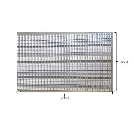 MOYA BATHMAT MA01055-COFFEE KHAKI PVC 40X70X0.4CM