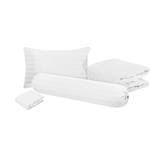 BEDDING SET 3.5FT 4PCS HOME LIVING STYLE FLORENCE WHITE [EXCLUSIVE FROM HOMEPRO THAILAND]