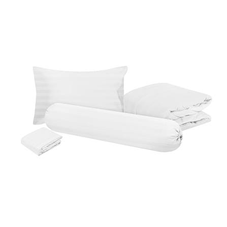BEDDING SET 3.5FT 4PCS HOME LIVING STYLE FLORENCE WHITE [EXCLUSIVE FROM HOMEPRO THAILAND]