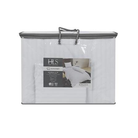 BEDDING SET 3.5FT 4PCS HOME LIVING STYLE FLORENCE WHITE [EXCLUSIVE FROM HOMEPRO THAILAND]