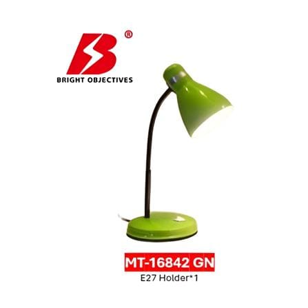 BRIGHT OBJECTIVES DESK LAMP MT-16842 GN E27 GREEN