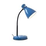 BRIGHT OBJECTIVES DESK LAMP MT-16842 BL E27 BLUE
